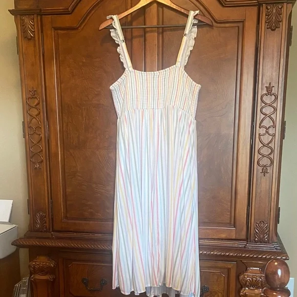 Torrid Multicolor Striped Sundress Size 2 (18-20) - Picture 8 of 11